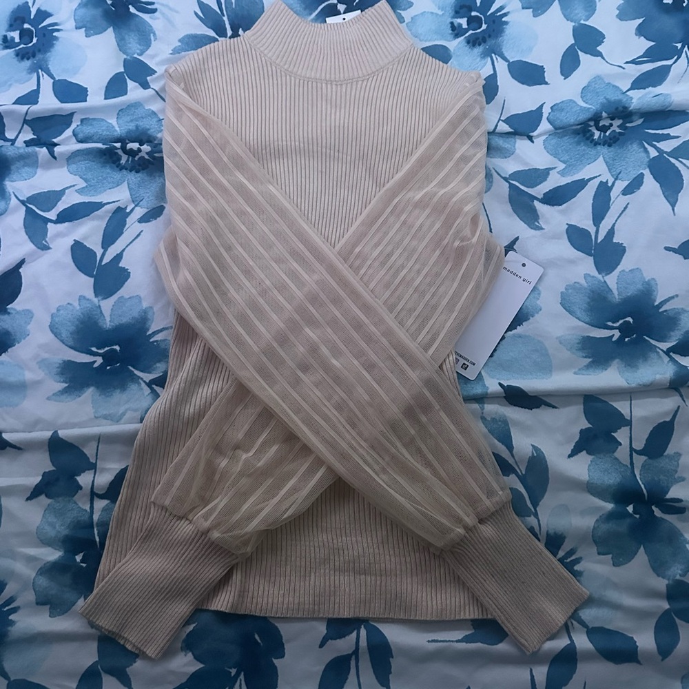 Elegant Cream Sweater